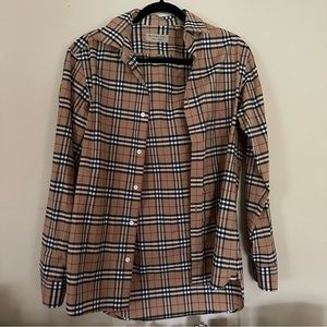 Classic Burberry Men’s Button Down